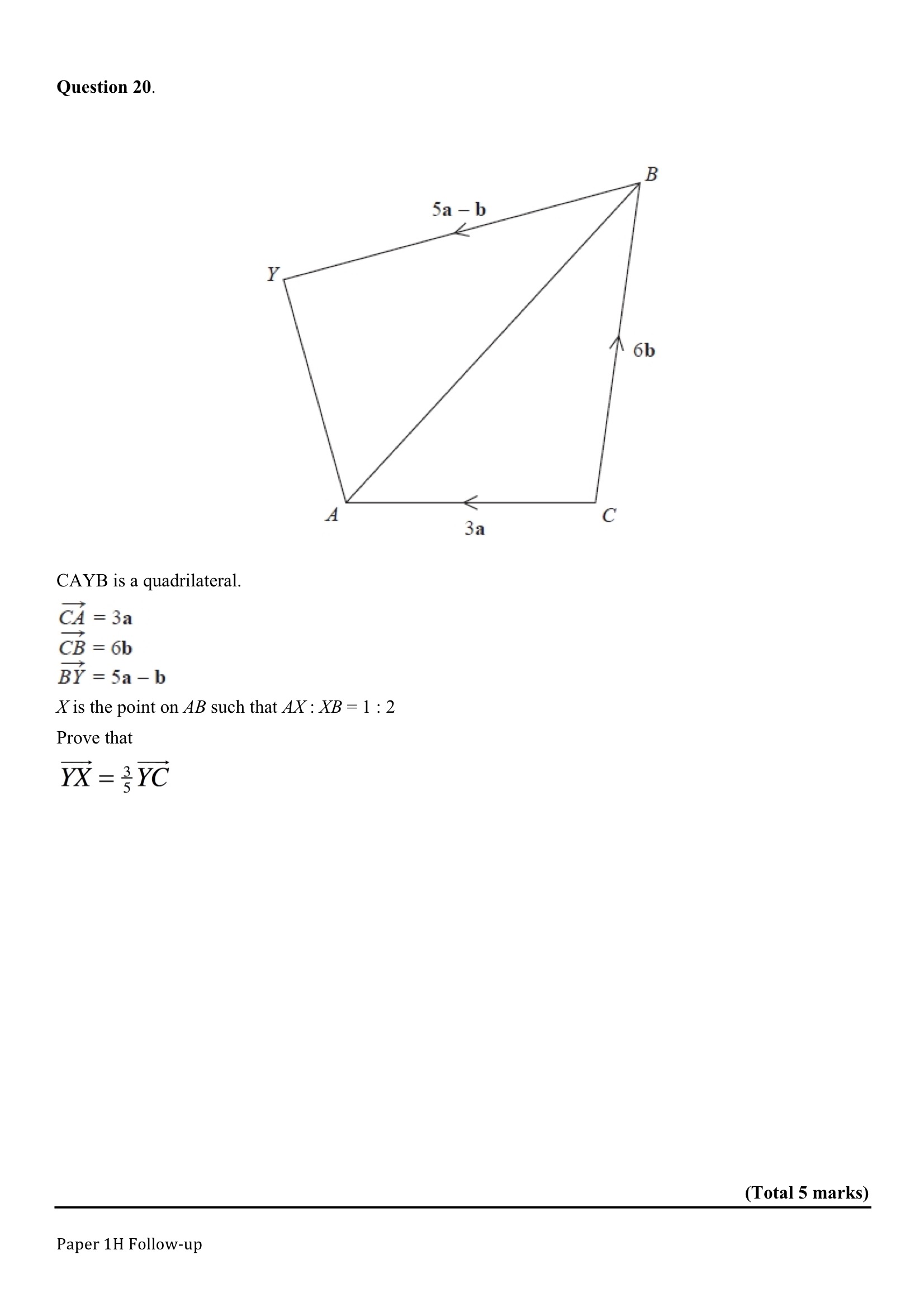 1H 20 – BossMaths.com