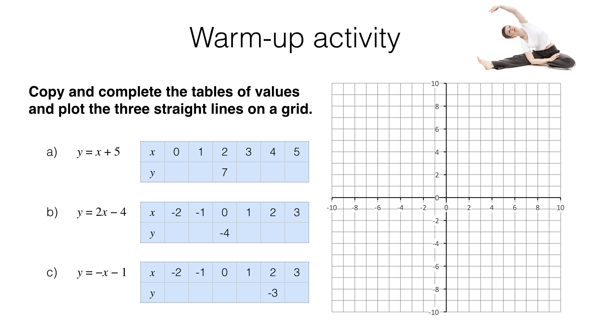 Plotting Quadratic Graphs Using Coordinates  Go Teach Maths Handcrafted  Resources for Maths Teachers