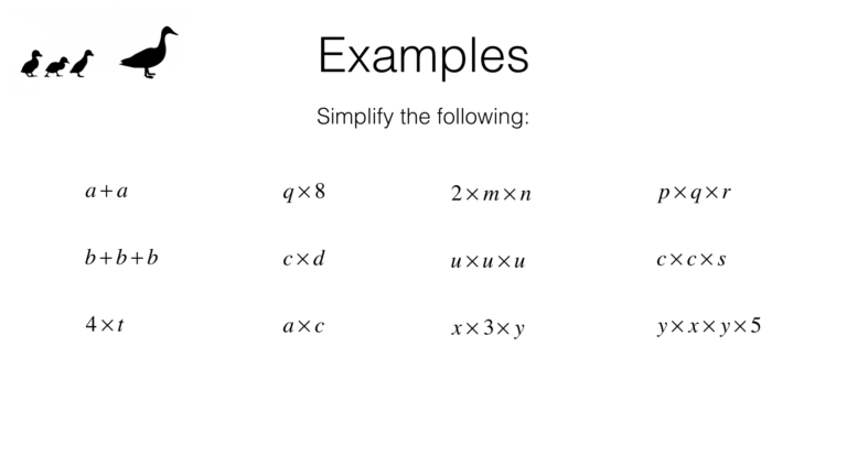 A1a – Using And Interpreting Algebraic Notation – BossMaths.com