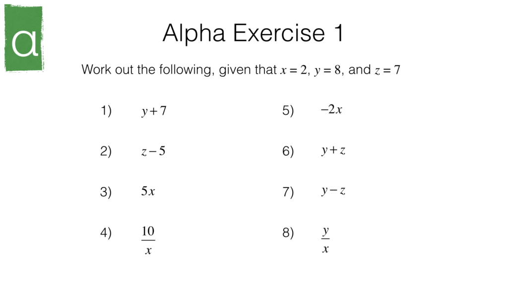 a2a-substituting-numerical-values-into-formulae-and-expressions