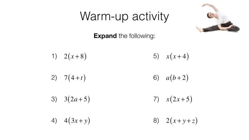 A4c – Factorising (basic) – BossMaths.com