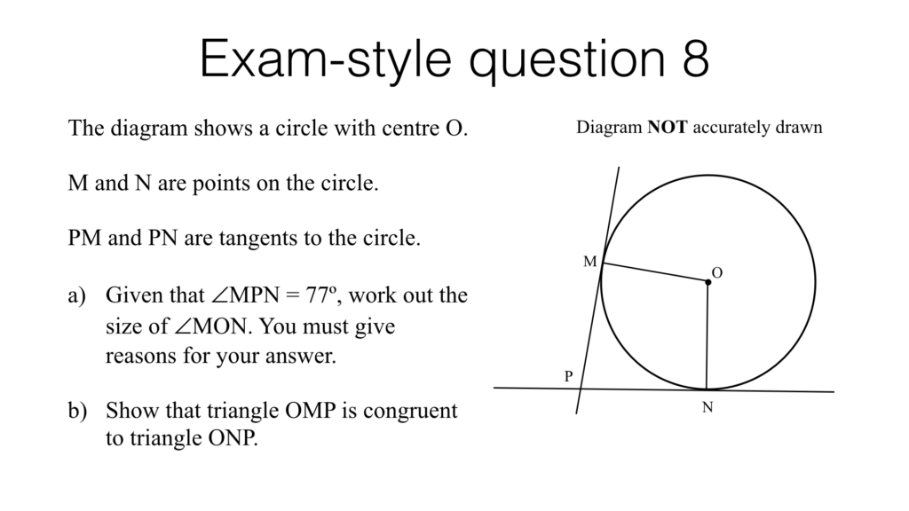 G10a – Circle theorems – BossMaths.com