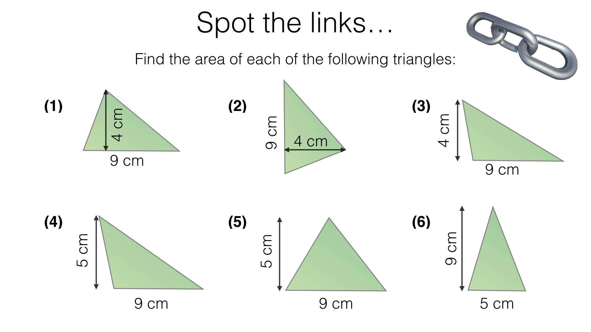 Area Of Triangles Worksheet Pdf