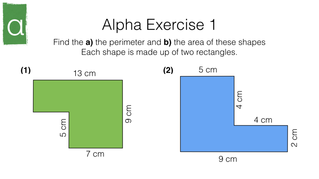 G17d – Perimeter and area of composite shapes made up of polygons ...