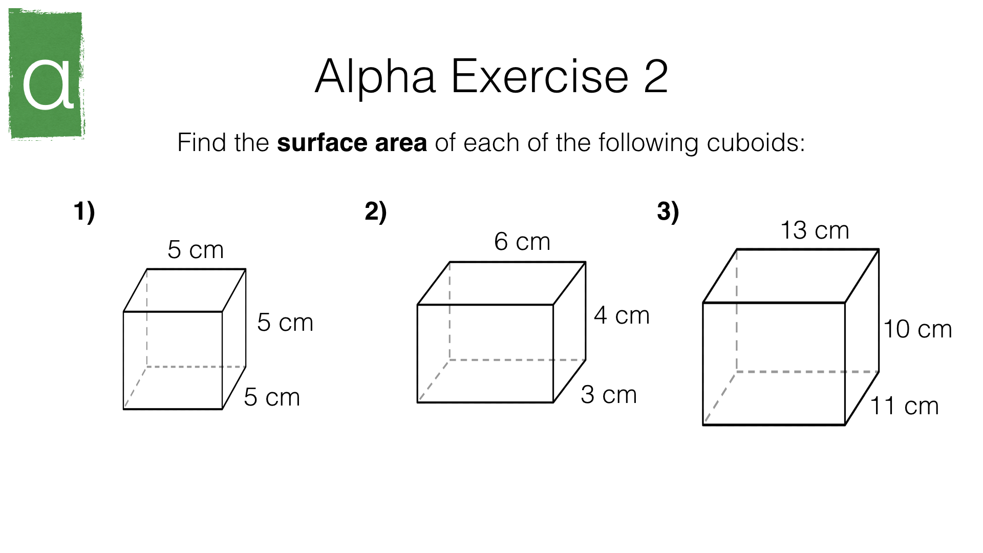 G17f Surface Area Of Cuboids Prisms And Pyramids BossMaths