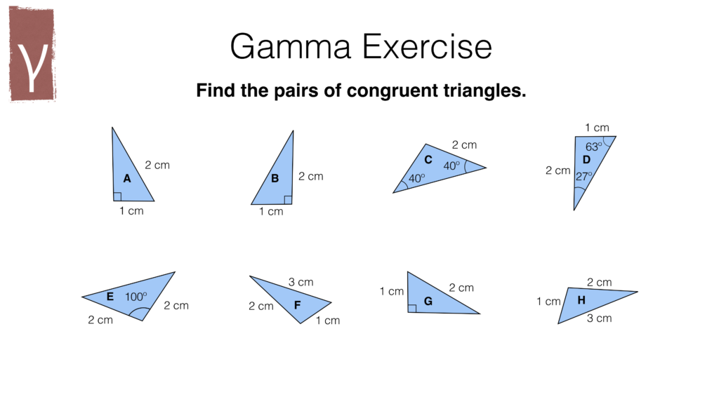 G5a Congruence Criteria For Triangles Sss Sas Asa Rhs 7749