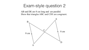 G5a – Congruence Criteria For Triangles (SSS, SAS, ASA, RHS ...