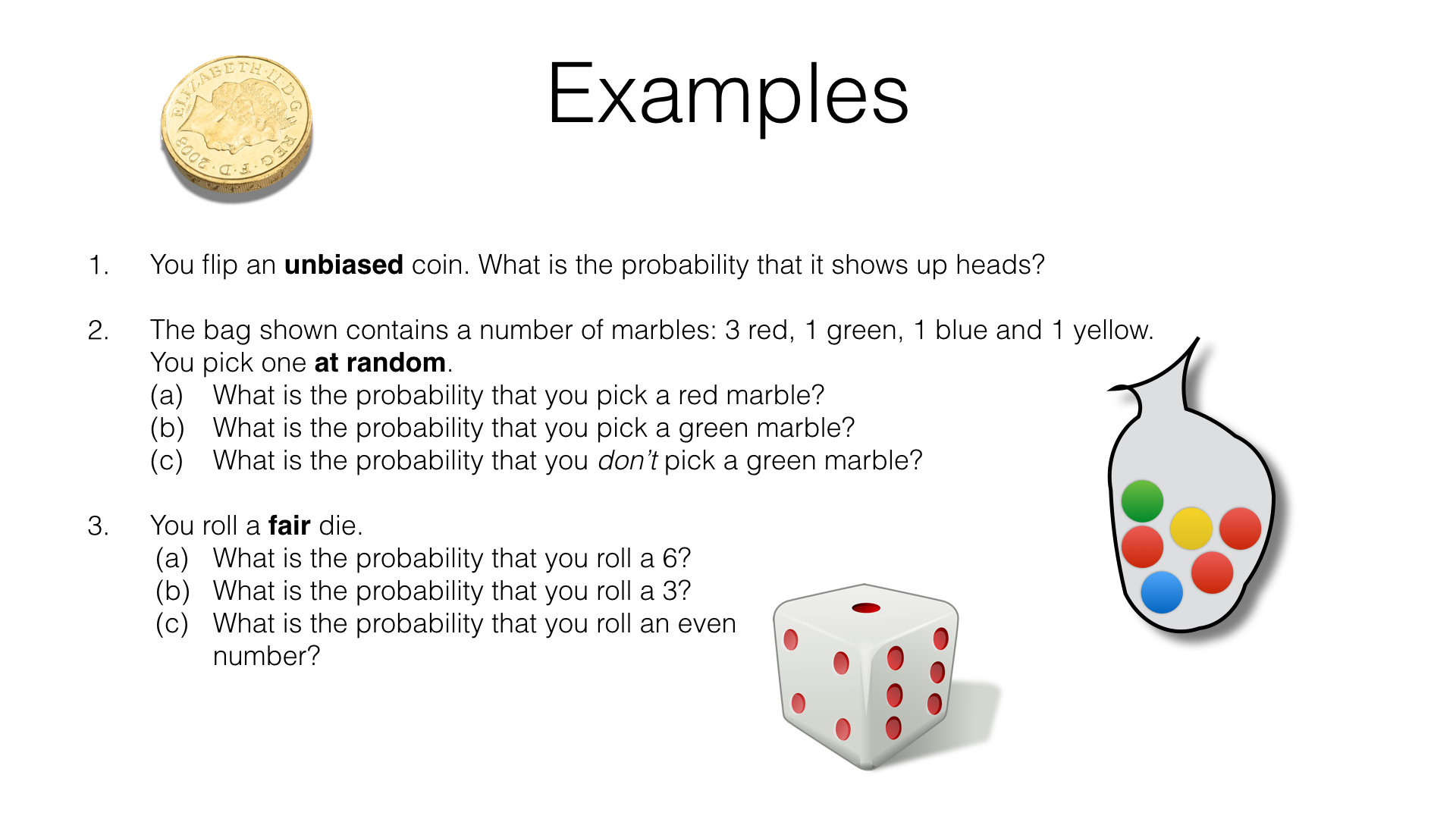 P2a Theoretical Probability BossMaths